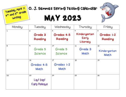 Testing Calendar